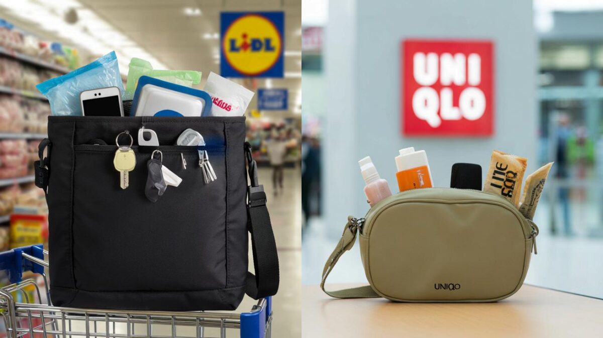 Lidl’s £5.99 shoulder bag vs UNIQLO: are you overpaying? parents say it holds 12 items for £6
