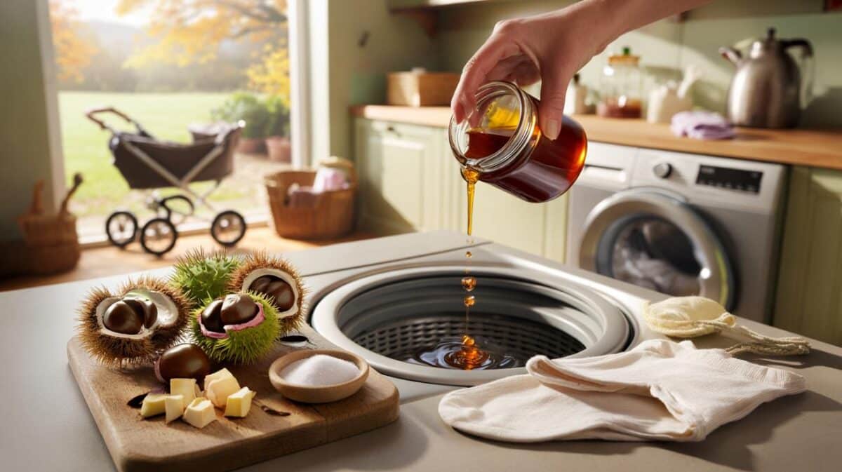 A mum shares her eco-friendly washing liquid recipe made from chestnuts: cheap and natural
