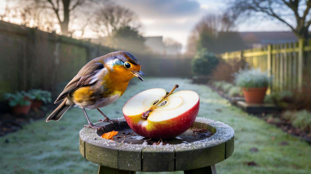 Here is the quiet November trick that keeps robins returning to your garden all winter and it involves just one piece of fruit