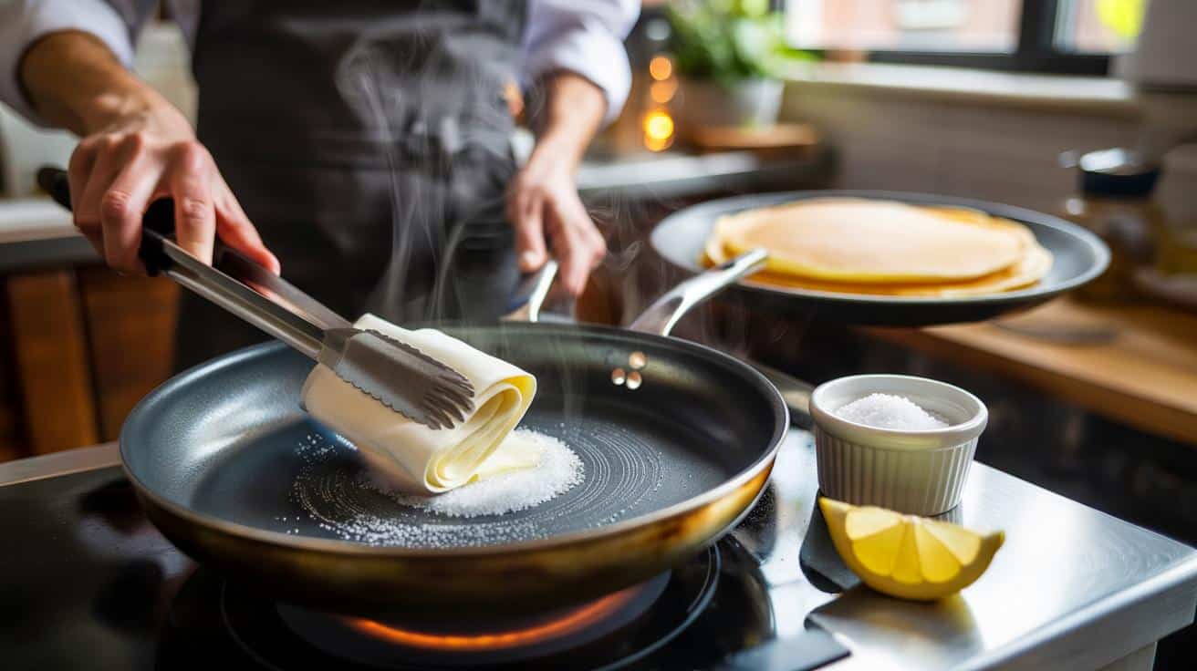 Neither oil nor butter: the 10p trick chefs use to keep pancakes from sticking