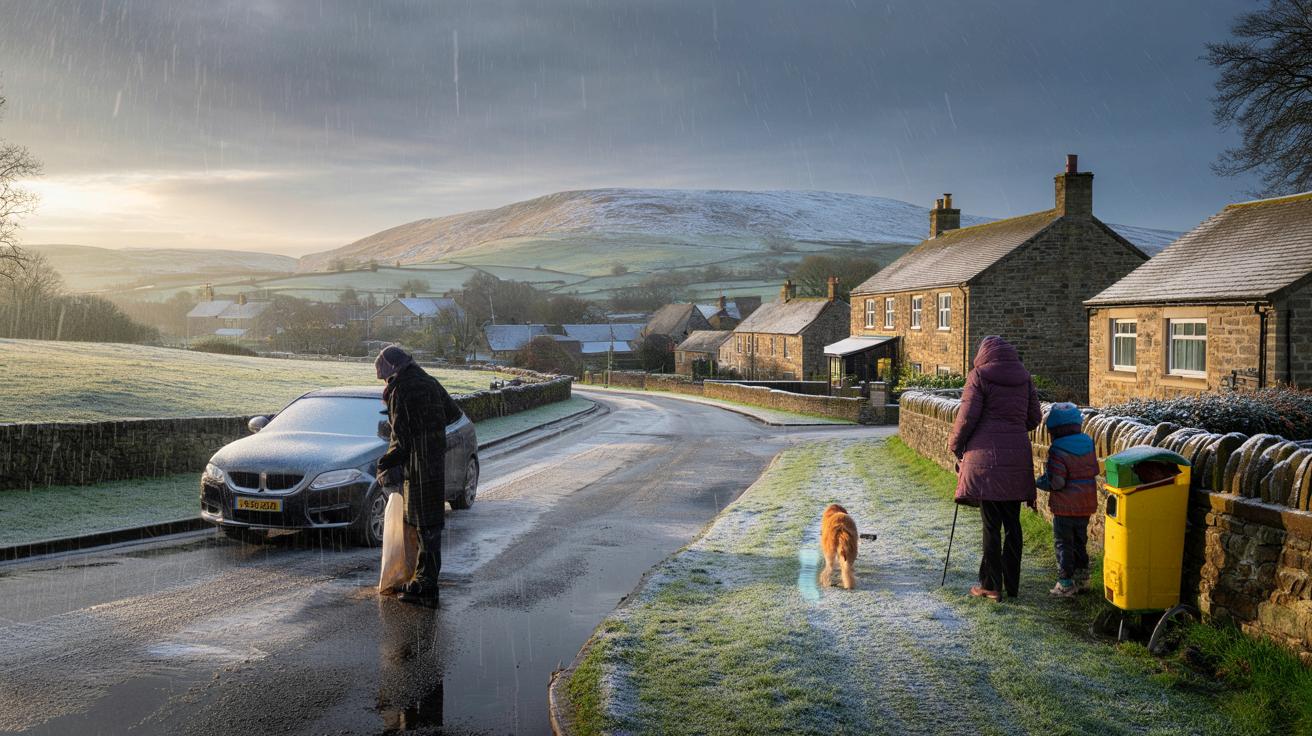 This cold snap in Derbyshire hints at next week's first snow as BBC Weather pinpoints the towns that could wake up white