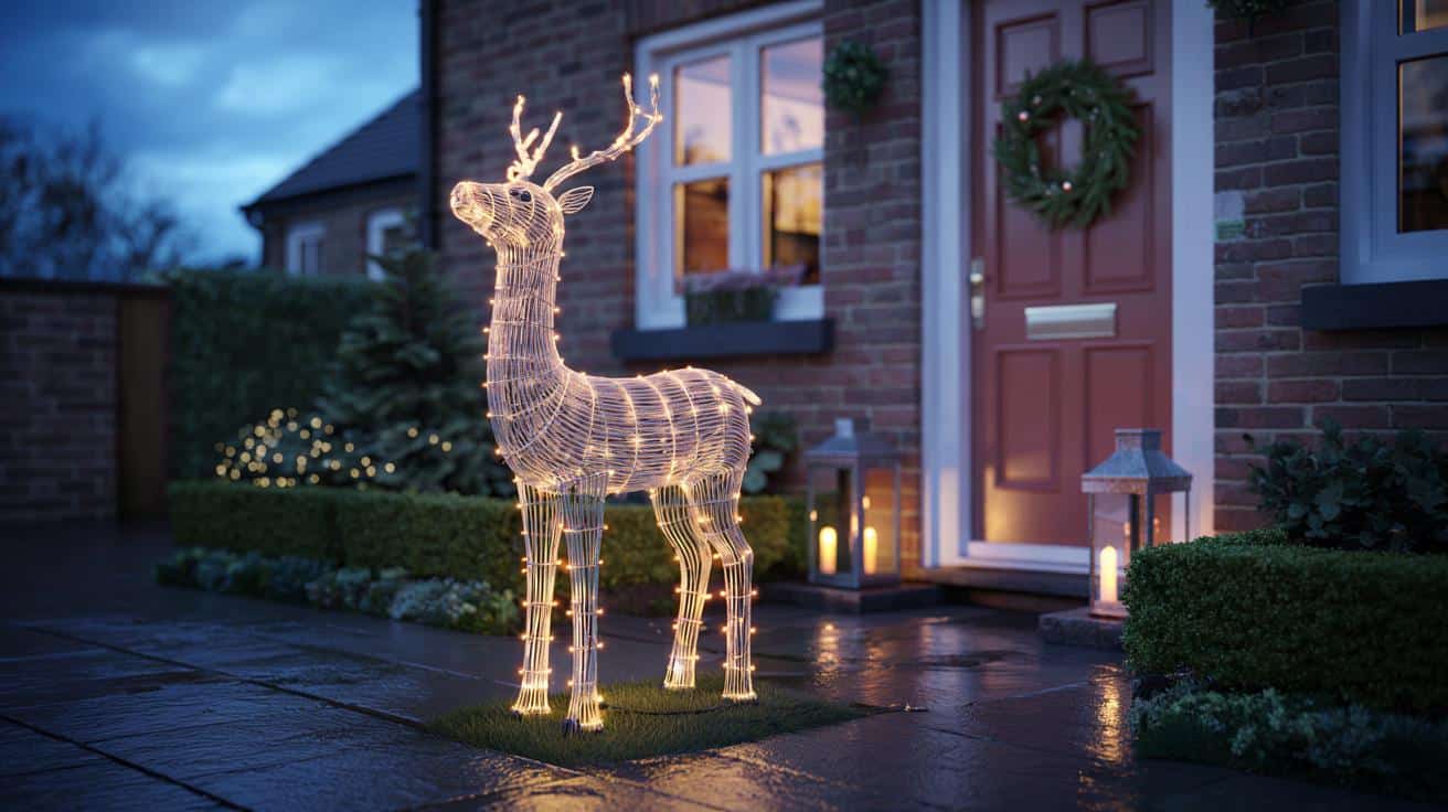 This Home Bargains reindeer is the talk of November 2025, the quiet tweak that turns small front gardens into winter showpieces for £49.99