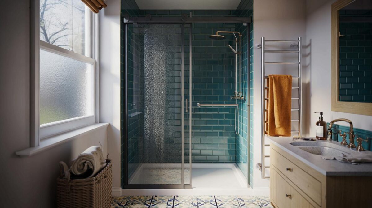 This quiet bathroom upgrade replacing curtains and screens this winter – here is why glass shower doors suit UK homes now